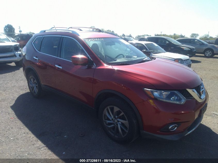 2016 NISSAN ROGUE S/SL/SV - KNMAT2MVXGP696381