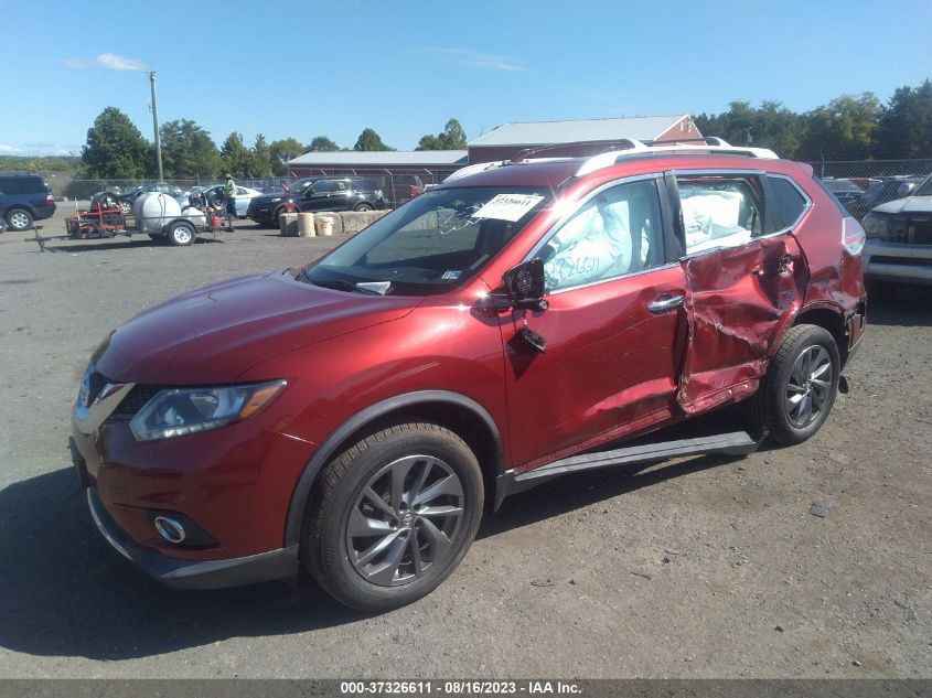 2016 NISSAN ROGUE S/SL/SV - KNMAT2MVXGP696381