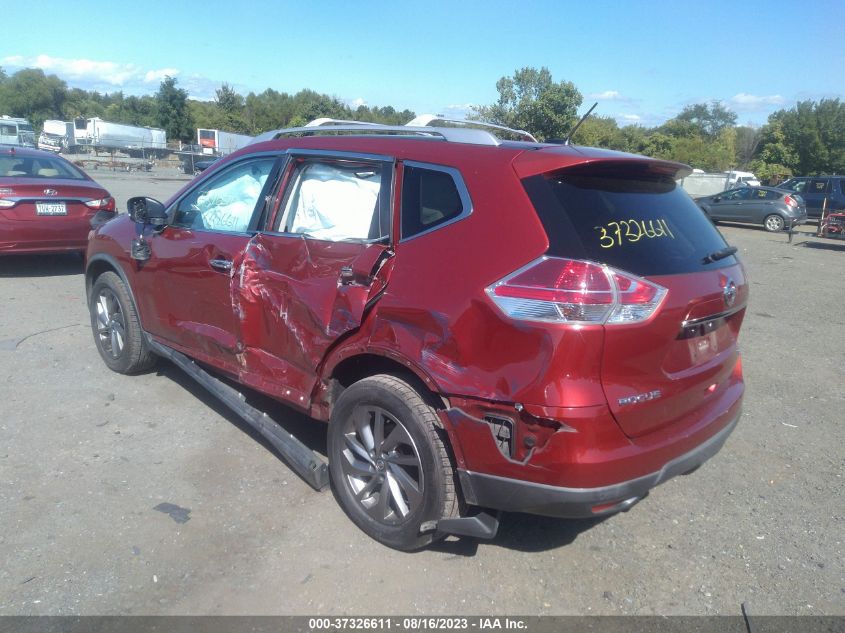 2016 NISSAN ROGUE S/SL/SV - KNMAT2MVXGP696381