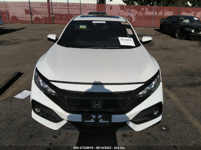 2019 HONDA CIVIC HATCHBACK EX - SHHFK7H6XKU424956