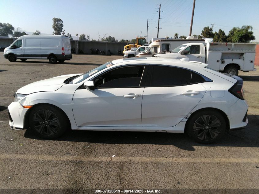 2019 HONDA CIVIC HATCHBACK EX - SHHFK7H6XKU424956
