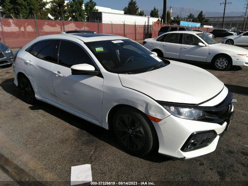 2019 HONDA CIVIC HATCHBACK EX - SHHFK7H6XKU424956