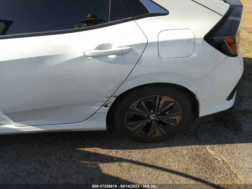 2019 HONDA CIVIC HATCHBACK EX - SHHFK7H6XKU424956