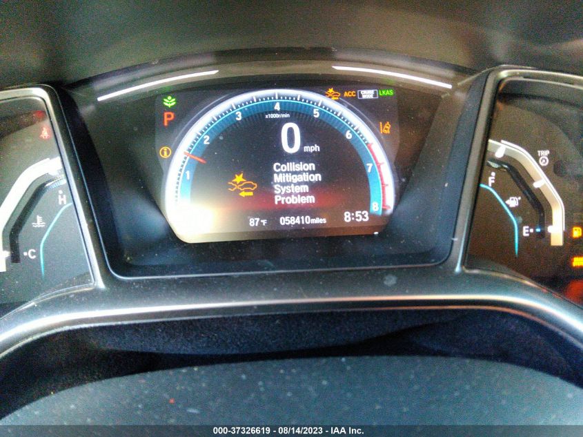 2019 HONDA CIVIC HATCHBACK EX - SHHFK7H6XKU424956