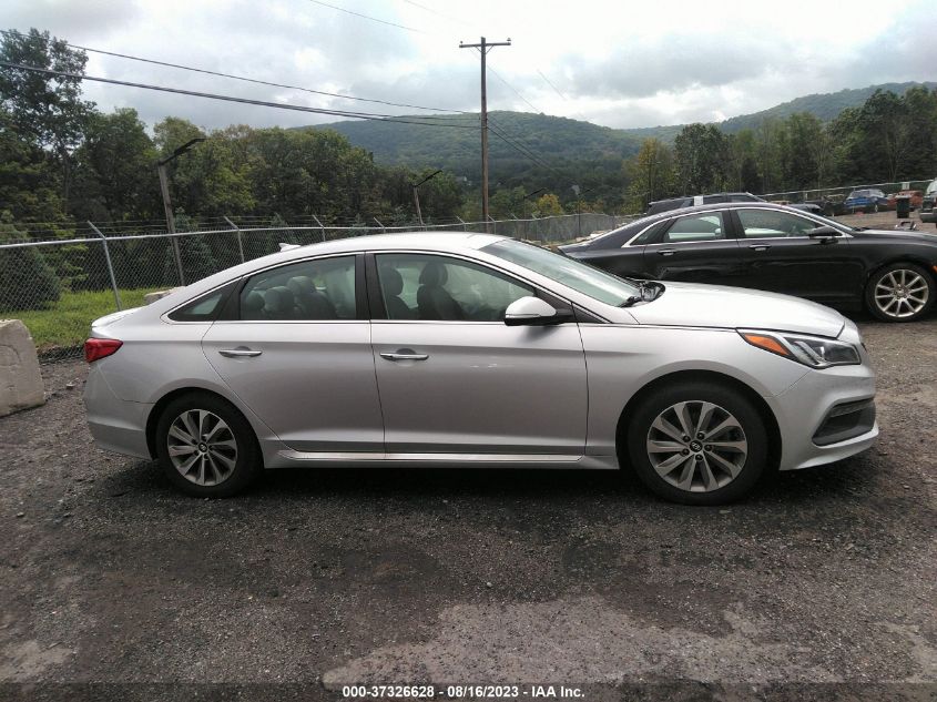 2016 HYUNDAI SONATA 2.4L SPORT - 5NPE34AF4GH333953