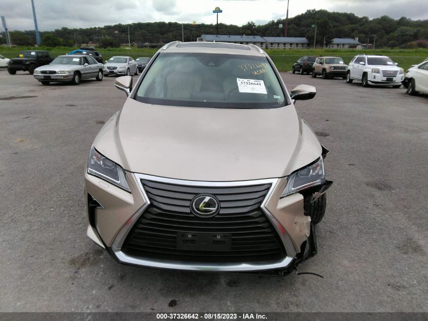 2017 LEXUS RX RX 350 - 2T2BZMCAXHC076039