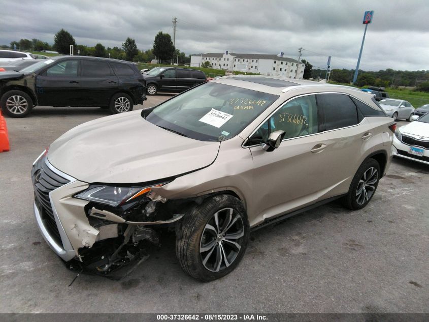 2017 LEXUS RX RX 350 - 2T2BZMCAXHC076039
