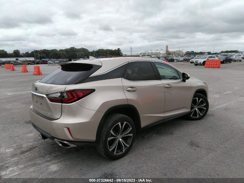 2017 LEXUS RX RX 350 - 2T2BZMCAXHC076039