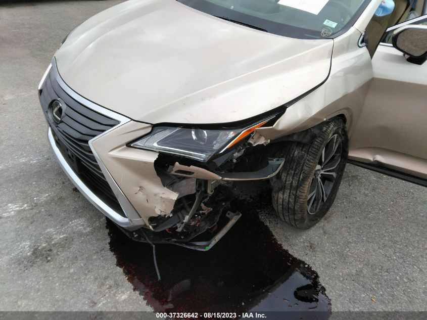 2017 LEXUS RX RX 350 - 2T2BZMCAXHC076039
