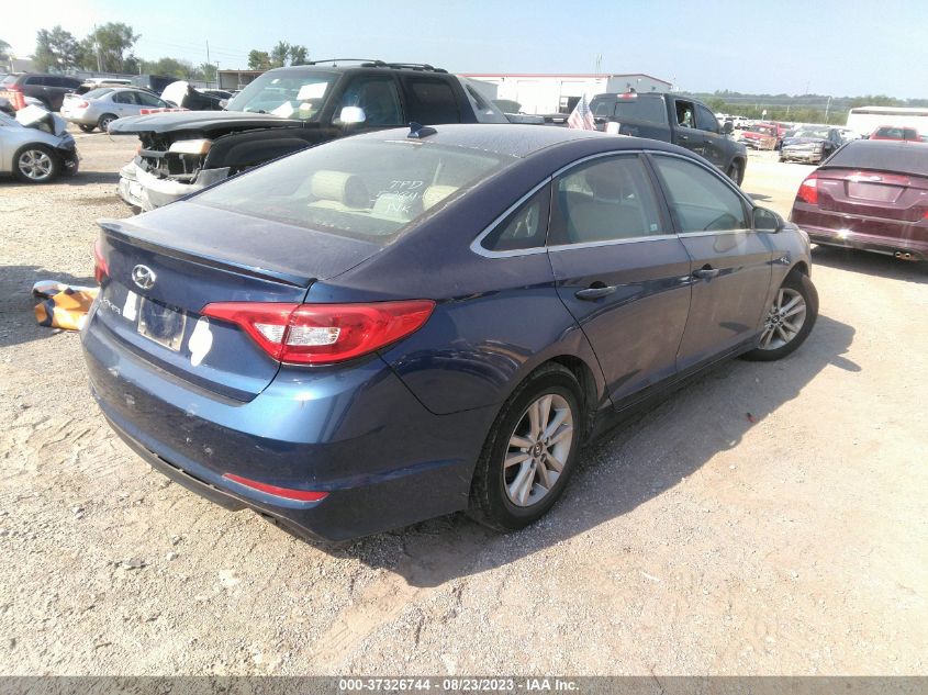 2016 HYUNDAI SONATA SE - 5NPE24AF9GH383203