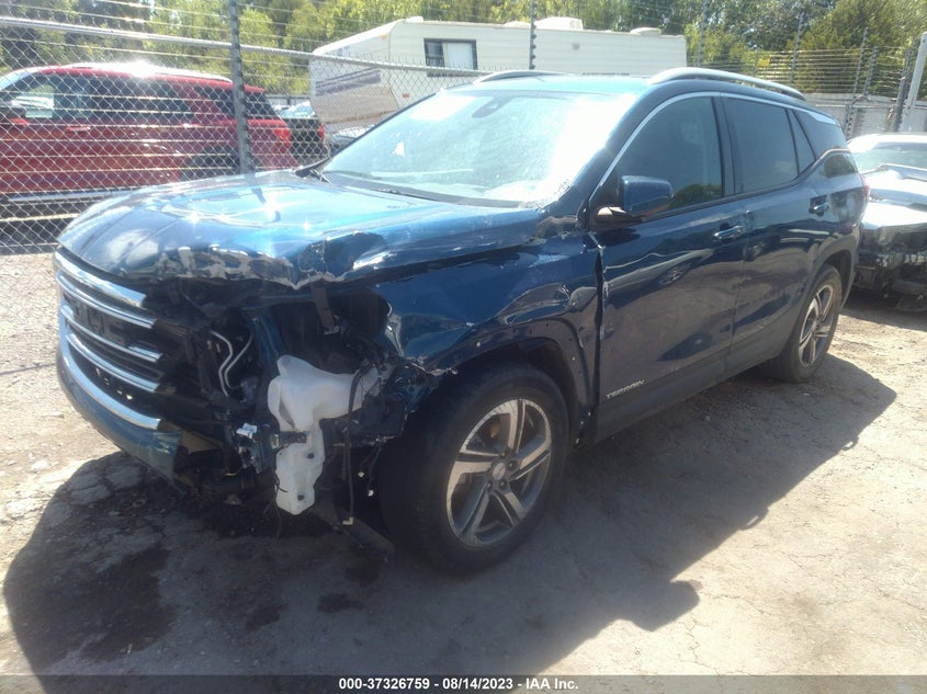 VIN 3GKALPEV6ML384758 2021 GMC TERRAIN SLT