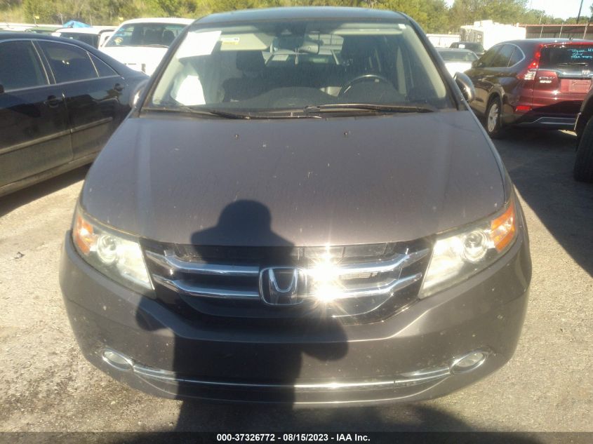 2016 HONDA ODYSSEY TOURING - 5FNRL5H9XGB059194