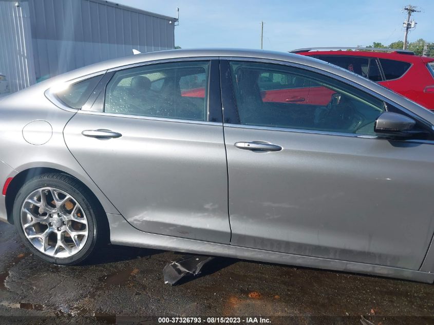 2015 CHRYSLER 200 C - 1C3CCCEG7FN558049