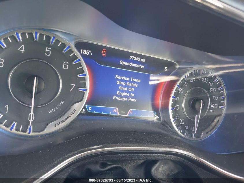 2015 CHRYSLER 200 C - 1C3CCCEG7FN558049