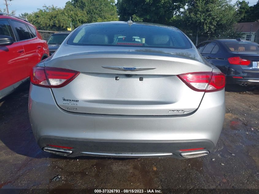 2015 CHRYSLER 200 C - 1C3CCCEG7FN558049