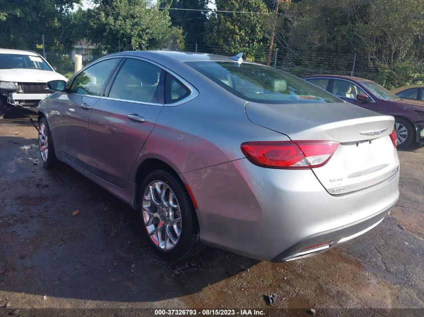 2015 CHRYSLER 200 C - 1C3CCCEG7FN558049
