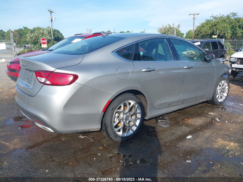 2015 CHRYSLER 200 C - 1C3CCCEG7FN558049