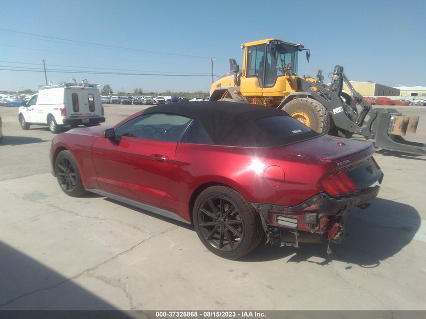 VIN 1FATP8UH2K5178902 2019 FORD MUSTANG ECOBOOST