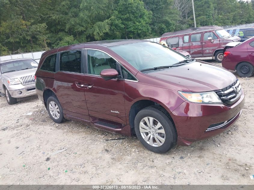 2015 HONDA ODYSSEY EX-L - 5FNRL5H66FB059343