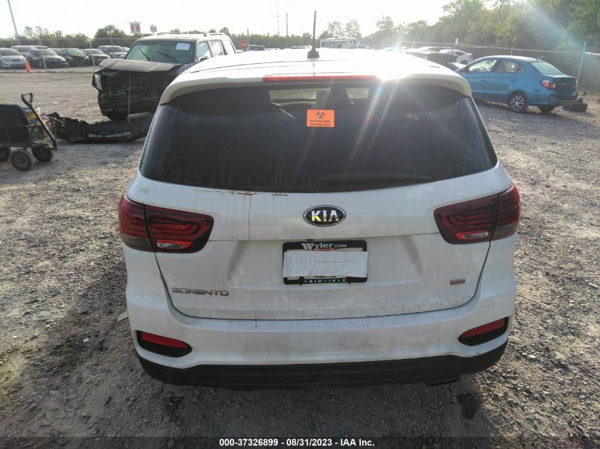 2019 KIA SORENTO LX - 5XYPG4A38KG562963