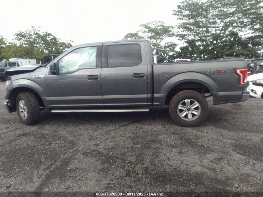 2016 FORD F-150 XLT/XL/LARIAT/PLATINUM - 1FTEW1EF7GKE66076
