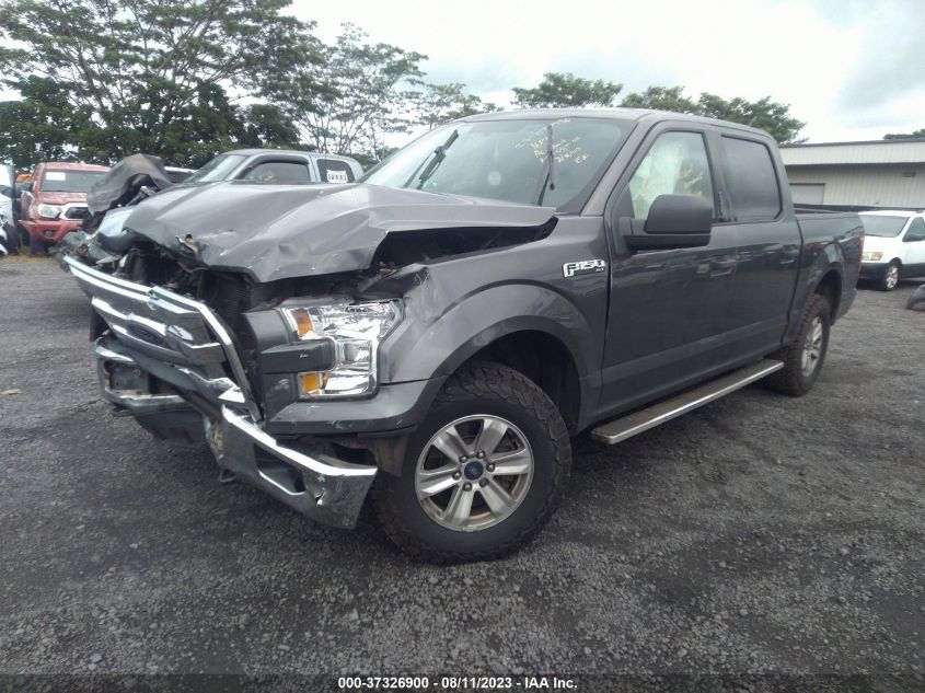 2016 FORD F-150 XLT/XL/LARIAT/PLATINUM - 1FTEW1EF7GKE66076