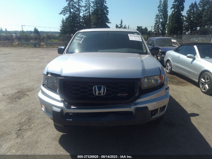 2013 HONDA RIDGELINE SPORT - 5FPYK1F71DB009621