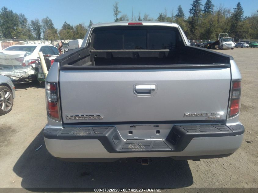 2013 HONDA RIDGELINE SPORT - 5FPYK1F71DB009621