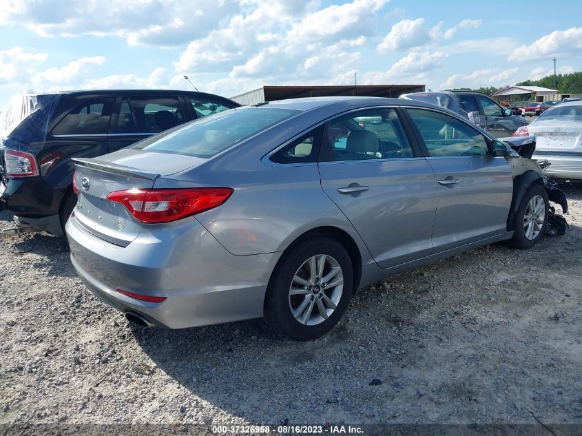 2015 HYUNDAI SONATA 2.4L SE - 5NPE24AF1FH214856