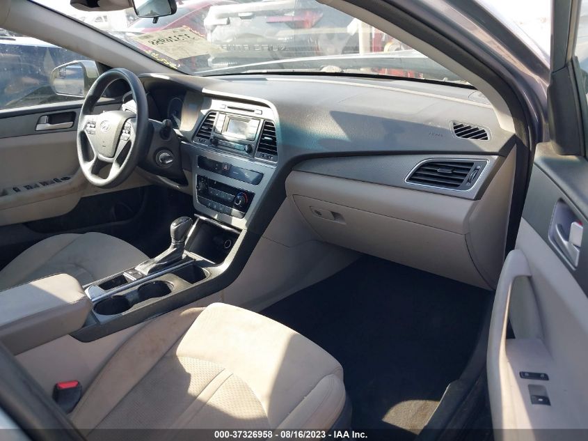 2015 HYUNDAI SONATA 2.4L SE - 5NPE24AF1FH214856