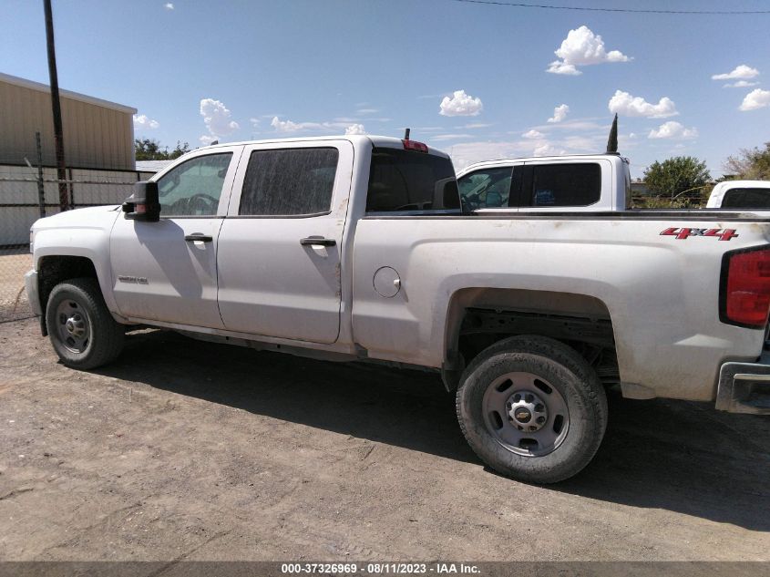 2019 CHEVROLET SILVERADO 2500HD WORK TRUCK - 1GC1KREG6KF275767
