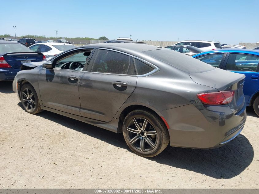 2015 CHRYSLER 200 LIMITED - 1C3CCCAB3FN671409