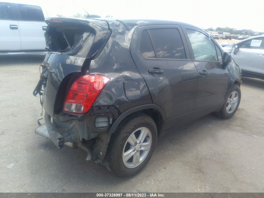 2020 CHEVROLET TRAX LS - 3GNCJKSB0LL204364