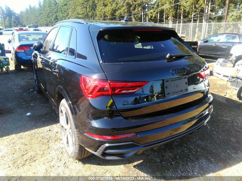 2021 AUDI Q3 S LINE PREMIUM - WA1DECF31M1011850