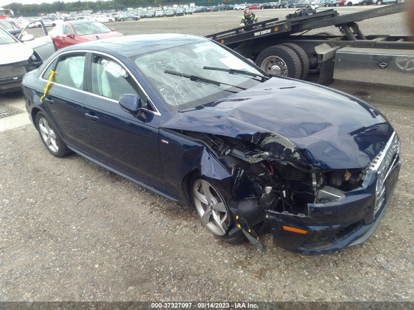 2019 AUDI A4 PREMIUM - WAUDNAF44KA108618