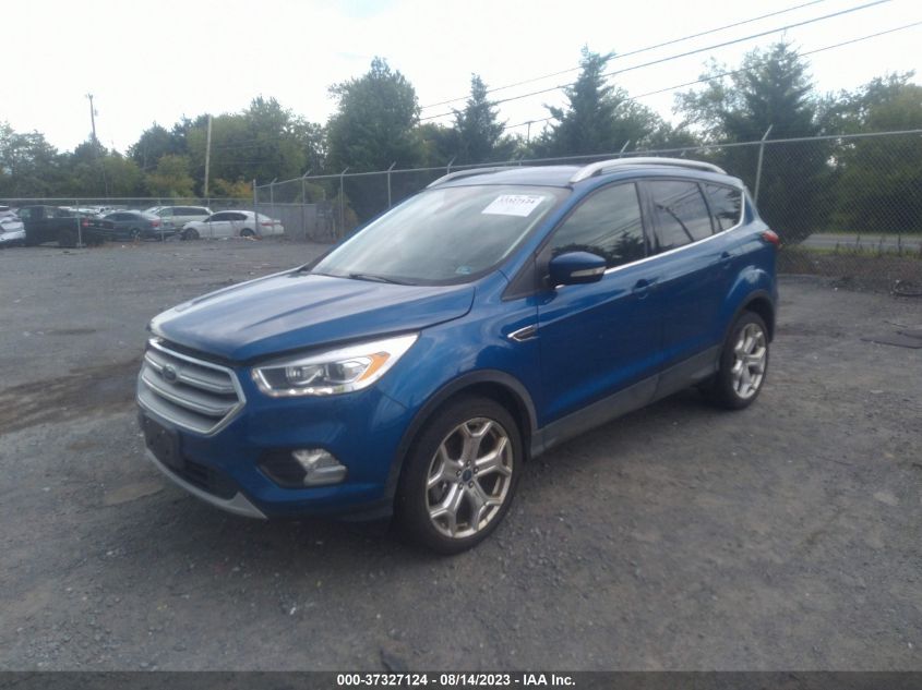 2019 FORD ESCAPE TITANIUM - 1FMCU0J97KUA30568