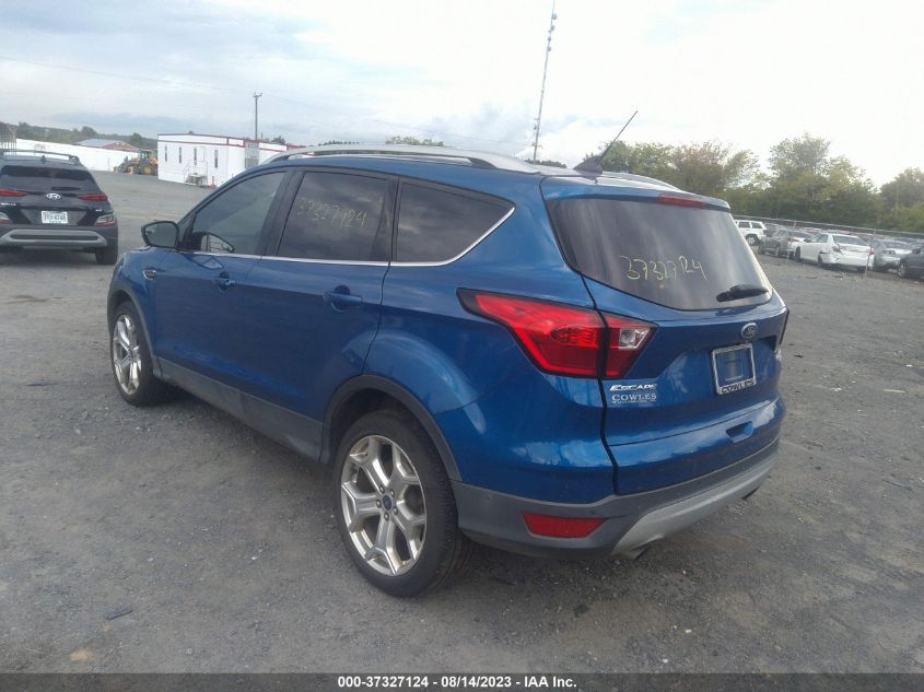 2019 FORD ESCAPE TITANIUM - 1FMCU0J97KUA30568