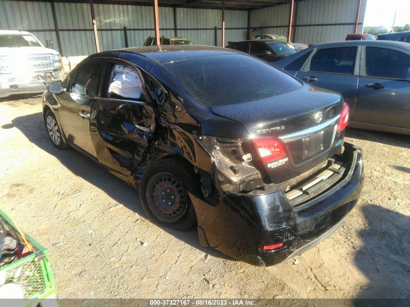 2013 NISSAN SENTRA S/SV/SR/SL - 3N1AB7AP6DL652765