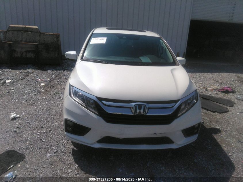 2018 HONDA ODYSSEY EX-L - 5FNRL6H76JB032327