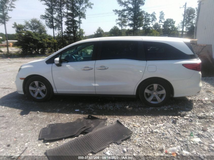 2018 HONDA ODYSSEY EX-L - 5FNRL6H76JB032327