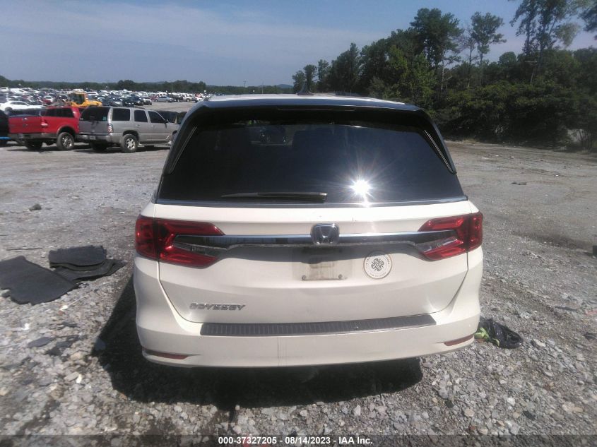 2018 HONDA ODYSSEY EX-L - 5FNRL6H76JB032327