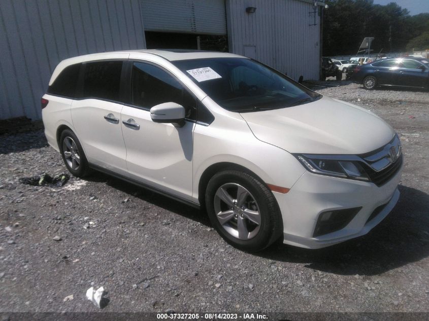 2018 HONDA ODYSSEY EX-L - 5FNRL6H76JB032327