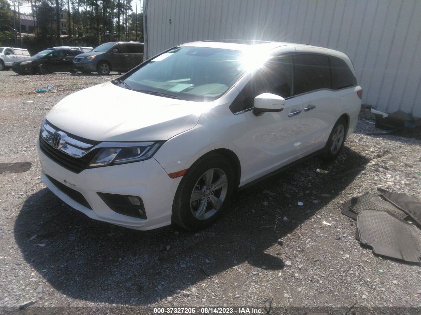 2018 HONDA ODYSSEY EX-L - 5FNRL6H76JB032327