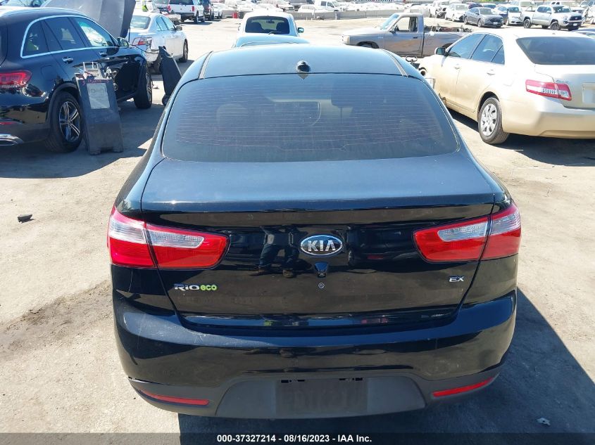 2013 KIA RIO EX - KNADN4A34D6270139
