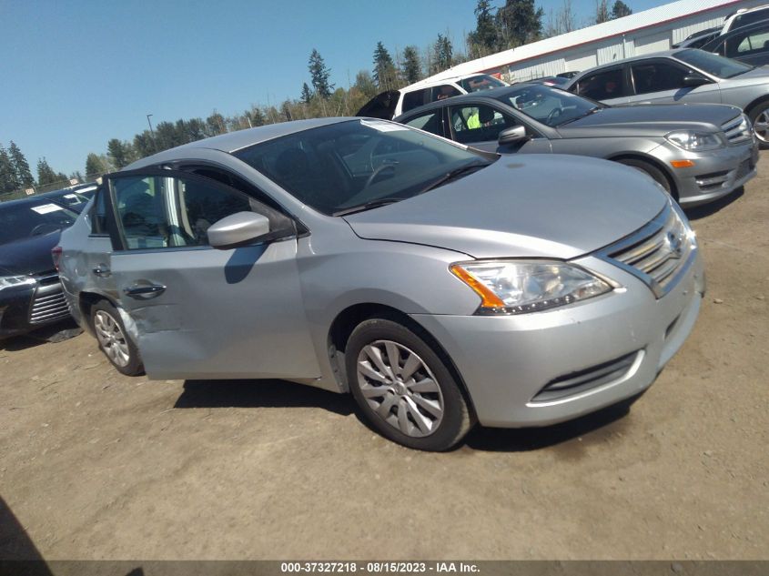 2014 NISSAN SENTRA S/FE+ S/SV/FE+ SV/SR/SL - 1N4AB7APXEN852813