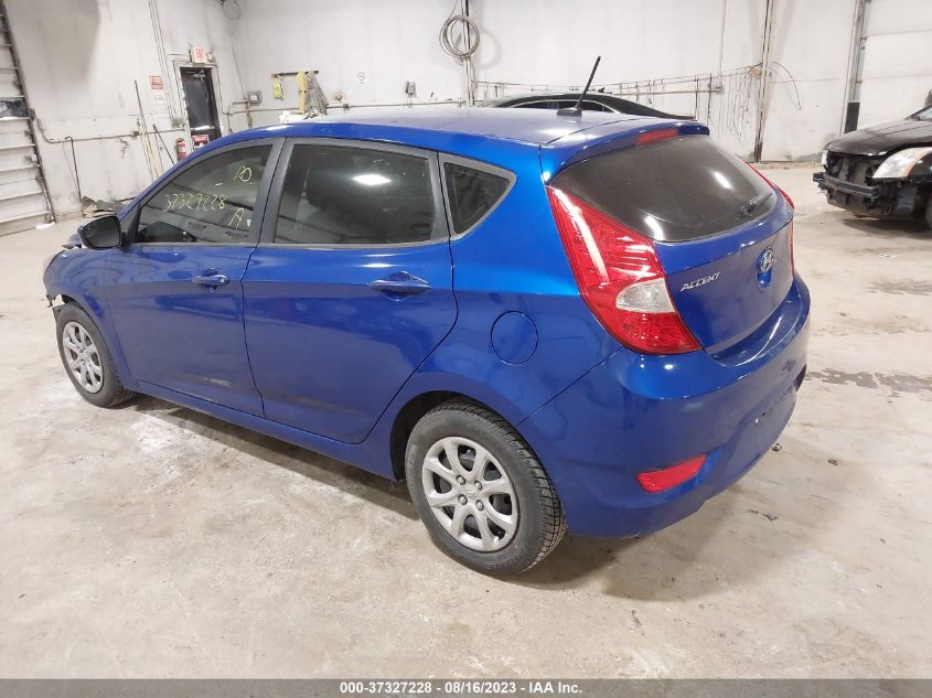 2014 HYUNDAI ACCENT GS - KMHCT5AE7EU167463