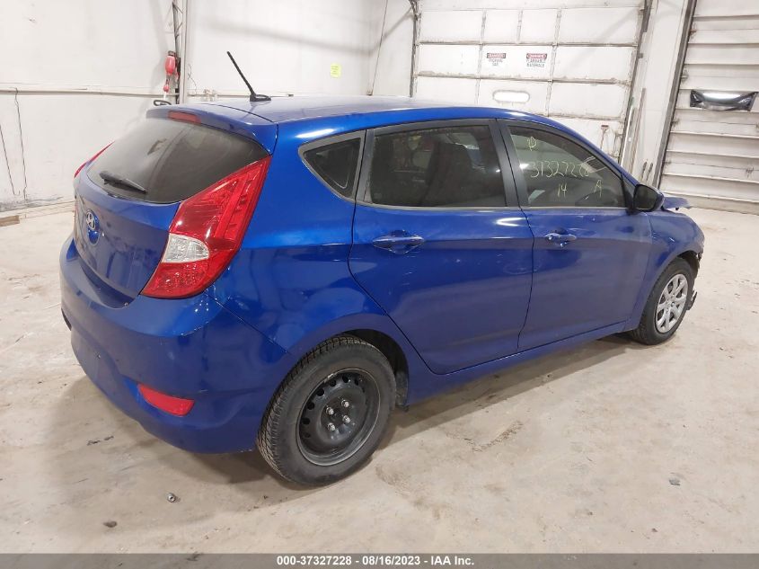 2014 HYUNDAI ACCENT GS - KMHCT5AE7EU167463