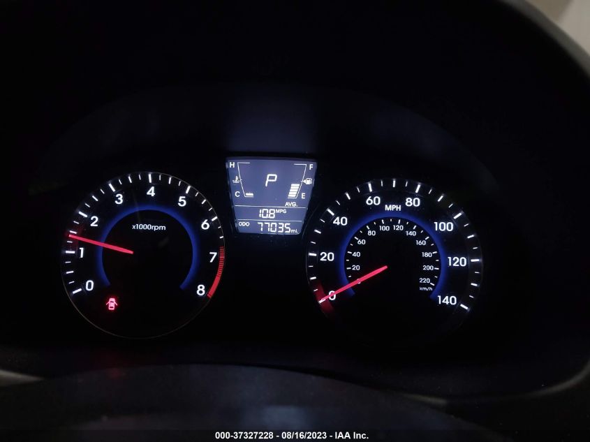 2014 HYUNDAI ACCENT GS - KMHCT5AE7EU167463