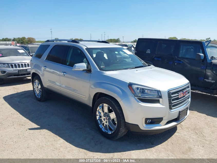 1GKKRSKD4HJ180037 GMC ACADIA LIMITED LIMITED 2017