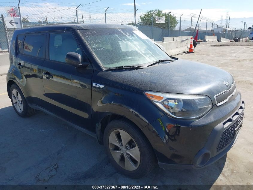 2016 KIA SOUL BASE - KNDJN2A28G7829563